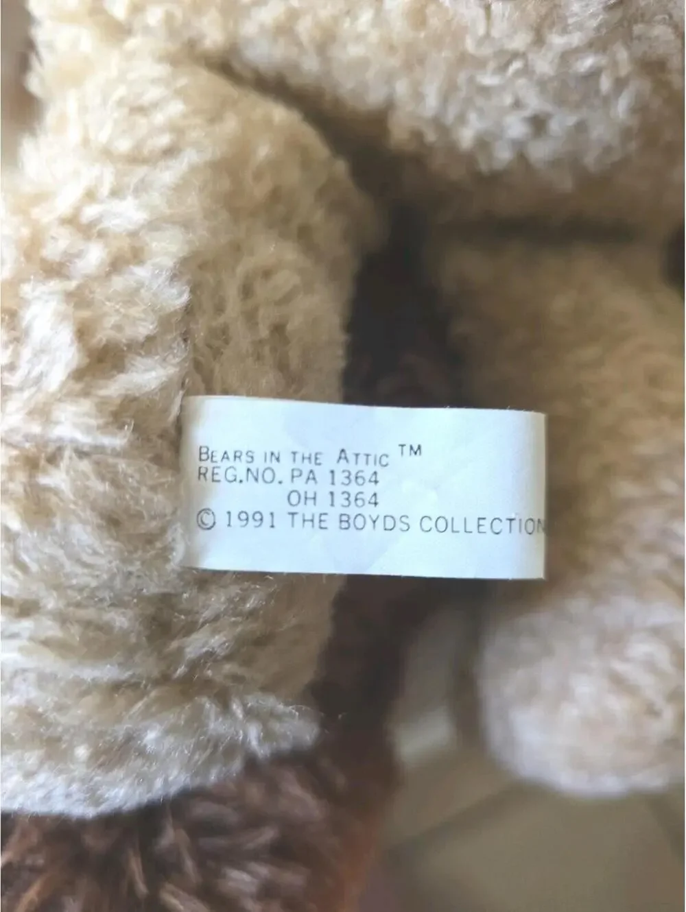 Three Stuffed Bears from Bears In The Attic, GUND, & A Mart Corp Great Condition